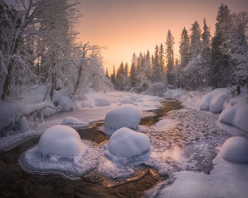 В царстве кольских снеговиков фото превью