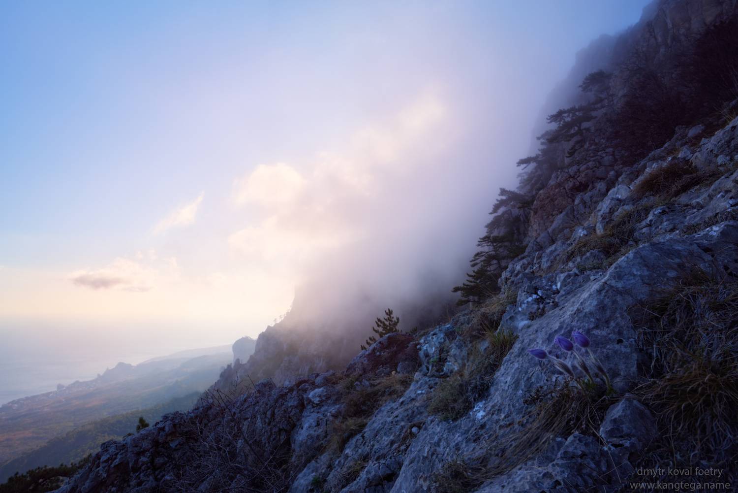 пейзажемагьё, пейзаж-как-виденье, Коваль Дмитр