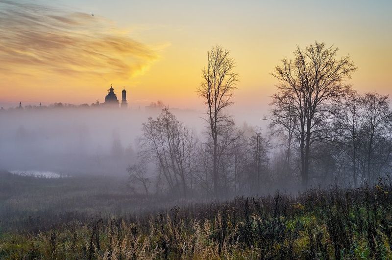 Октябрьское утро фото превью