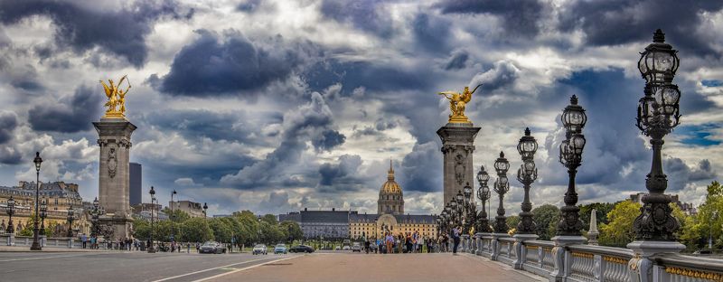 Мост Александра III в Париже фото превью
