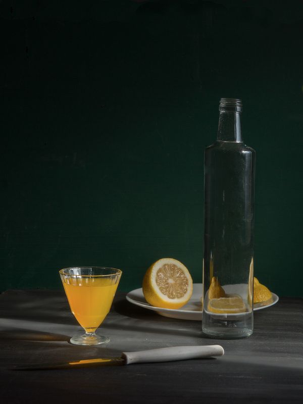 Натюрморт с лимоном фото превью