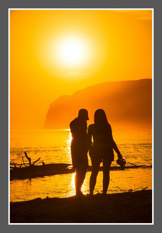 река Енисей вода  Теплый вечер  фото превью