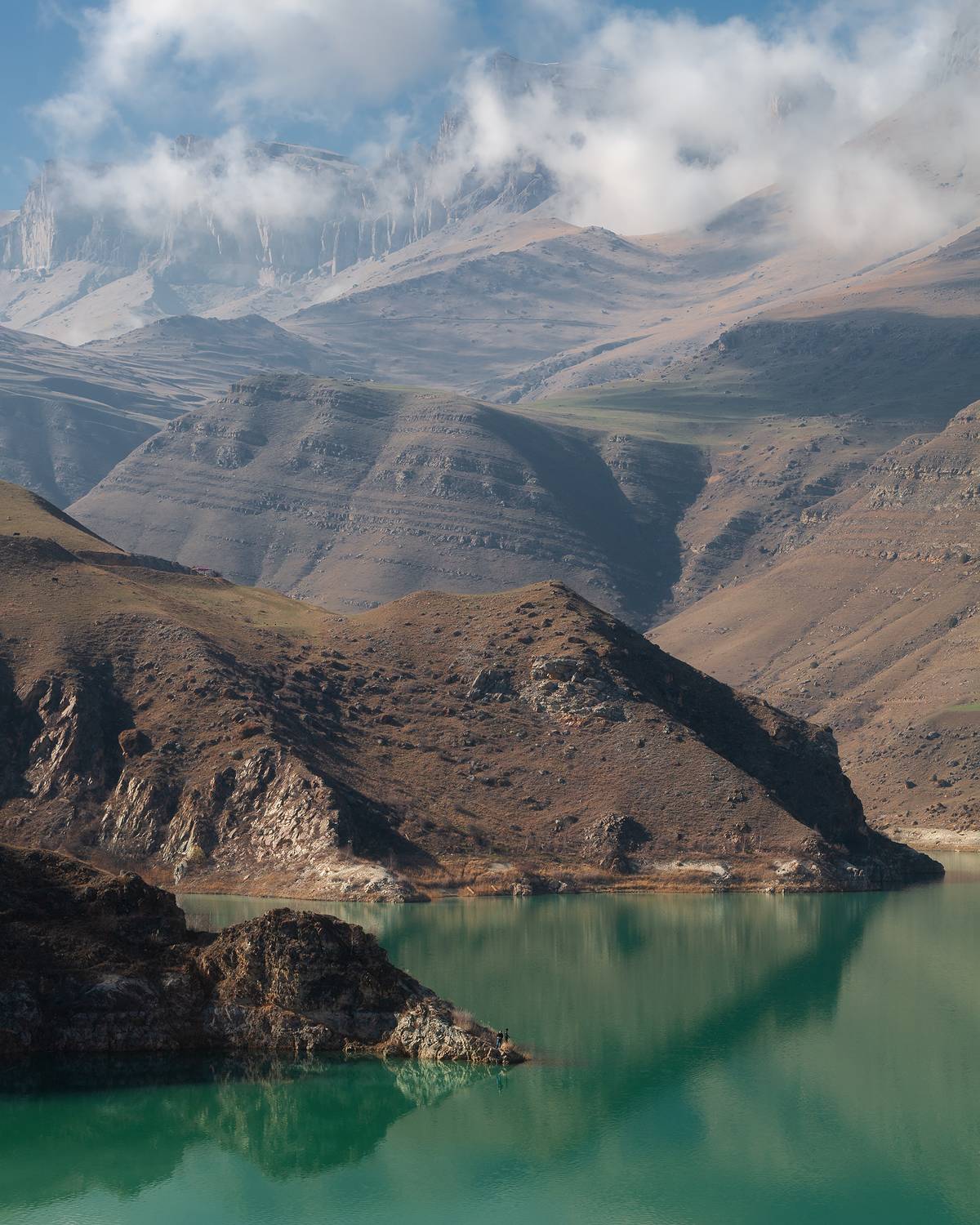 гижгит, озеро, кбр, кавказ, горы, науджидза, Романова Екатерина