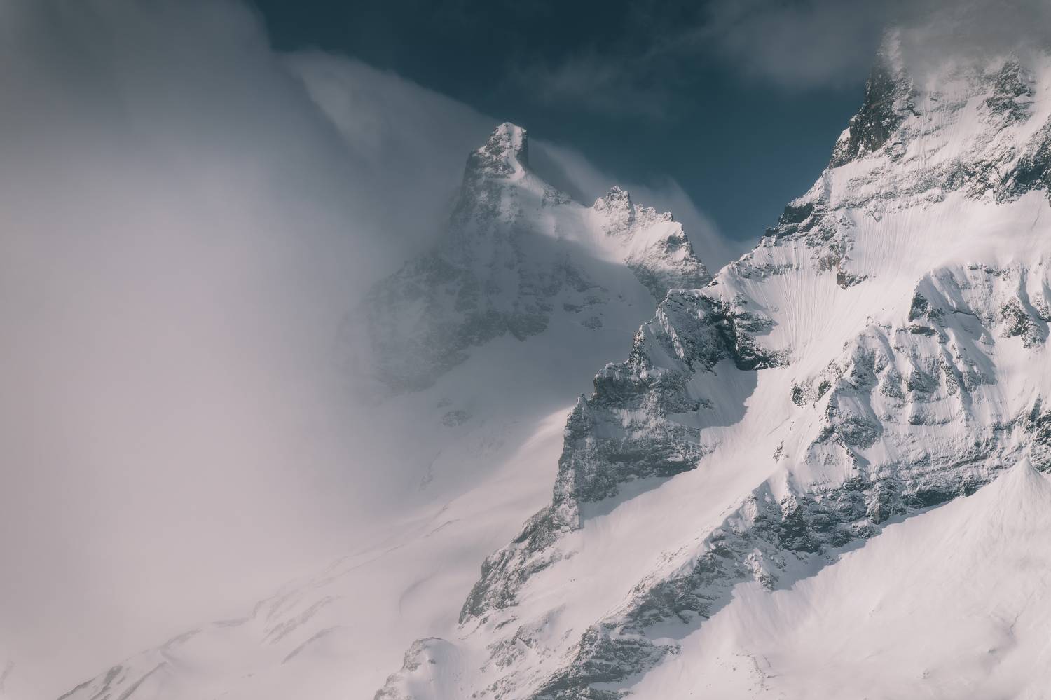 dombay, caucasus, mountains, peak, glacier, landscape, snow, hiking, ice, winter,, Бугримов Егор