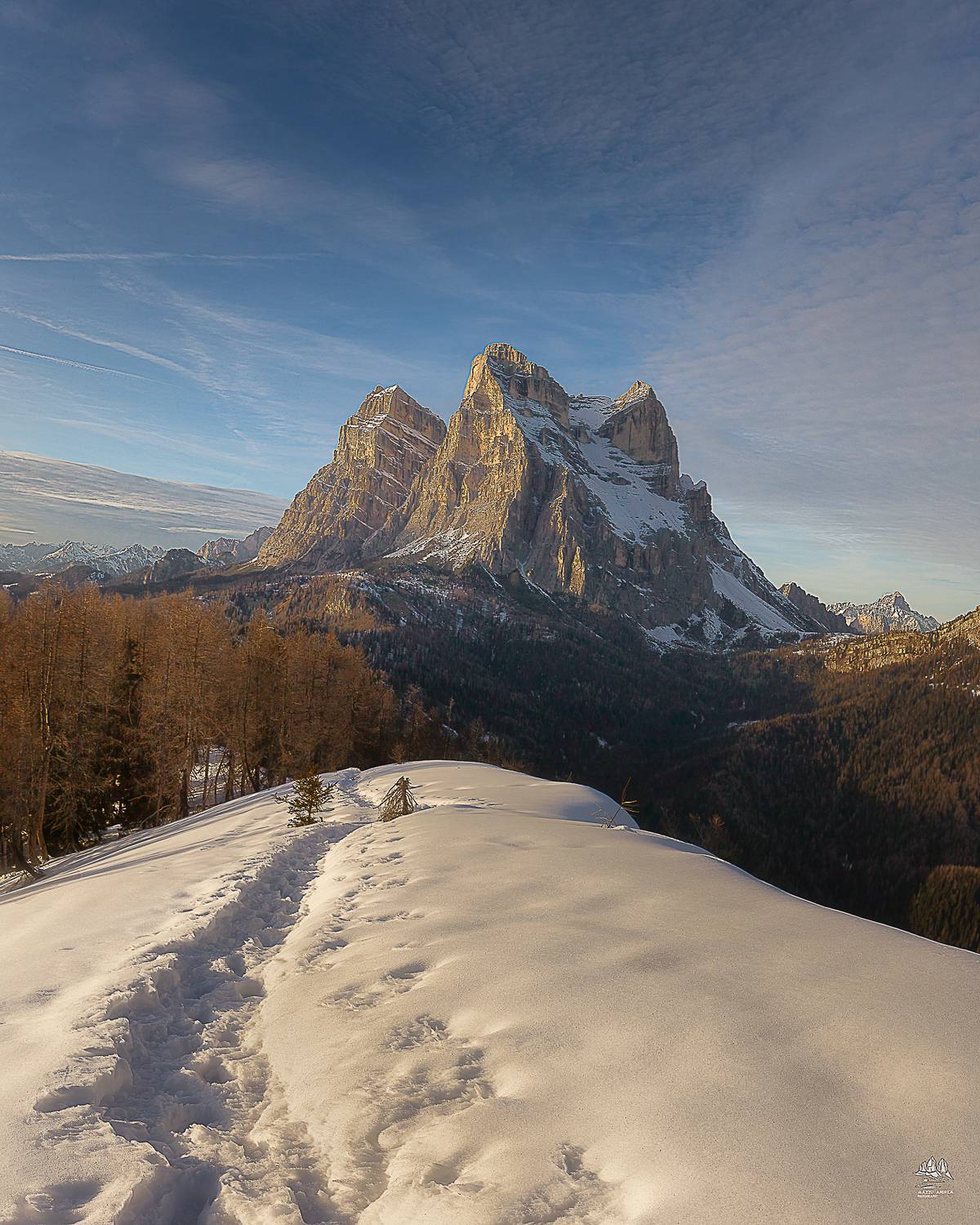 dolomiti, monteponta, italia, landscape,, Andrea Mazz&ugrave;