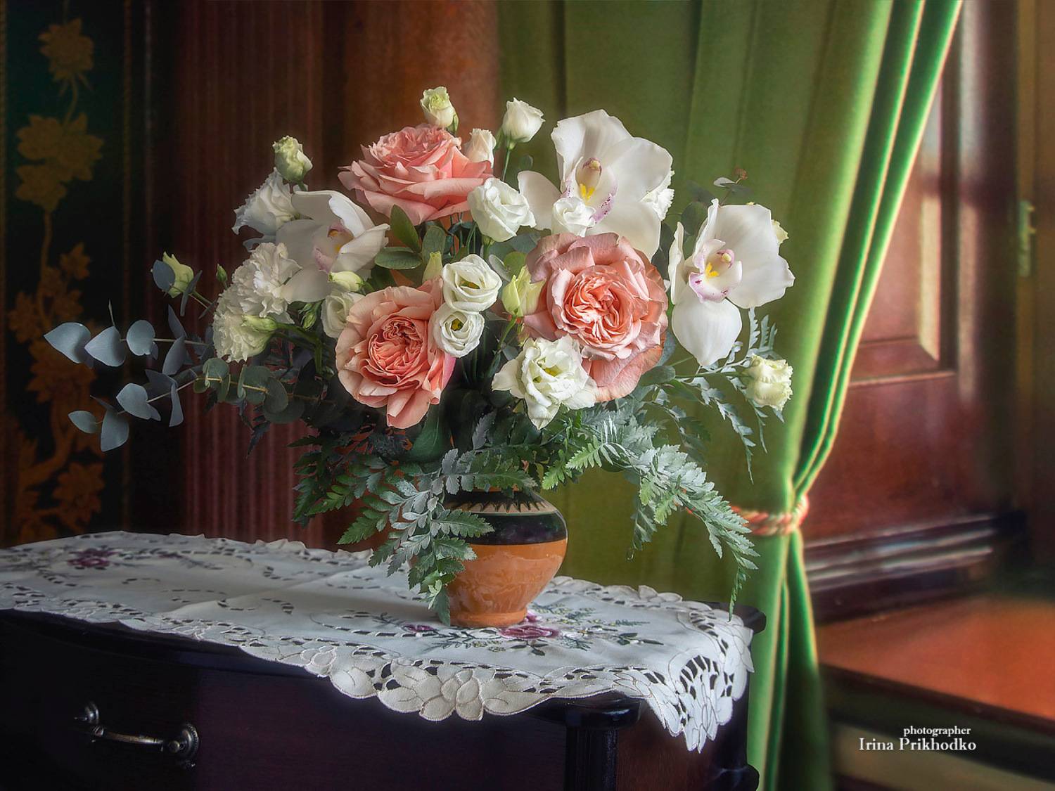 натюрморт, цветы, букеты, интерьер, Приходько Ирина
