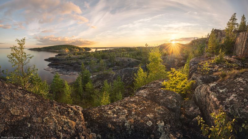 ладога, ладожские шхеры, карелия, северное приладожье, скалистые острова, сосны \