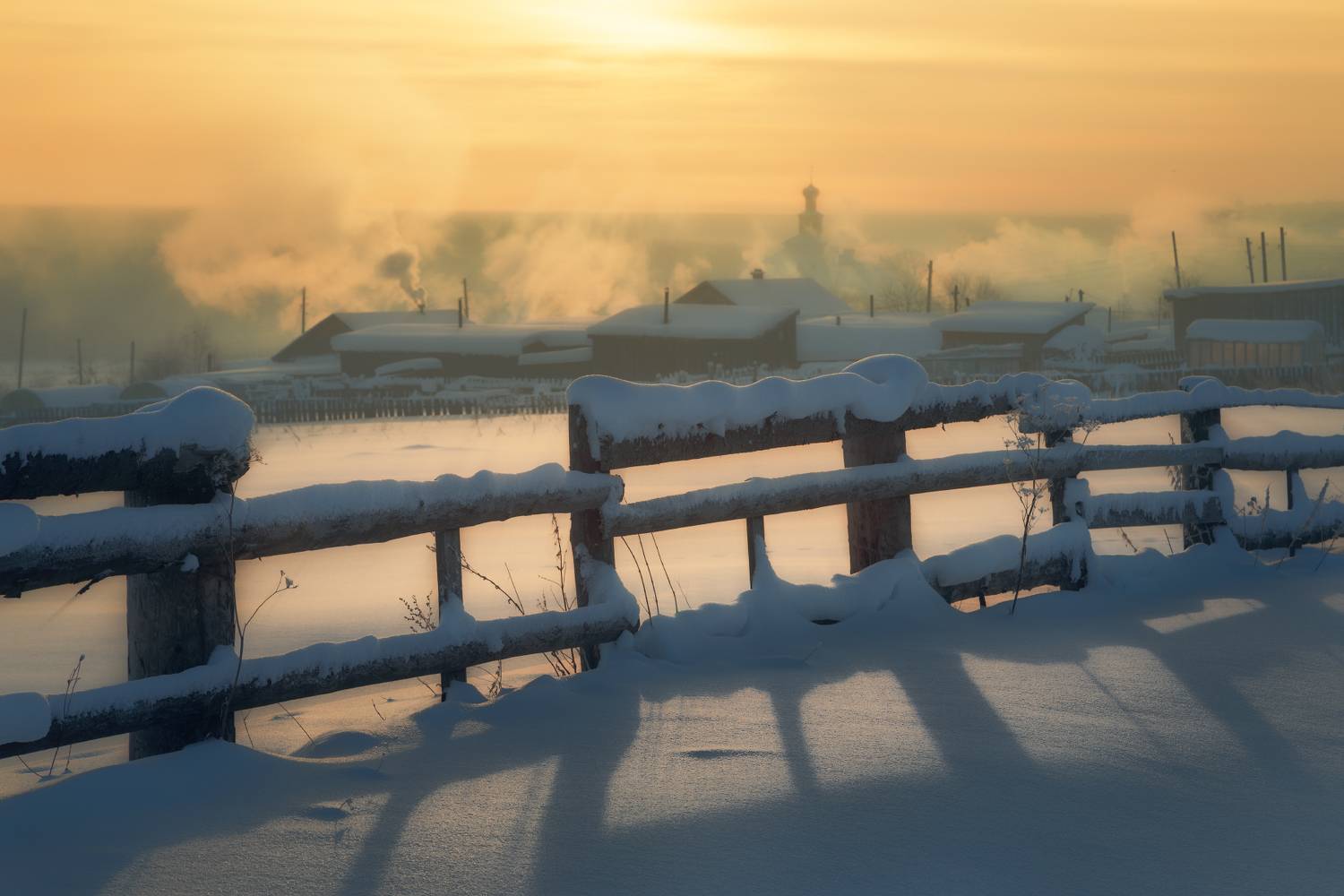 пермский край урал чердынь зима мороз, Шишкин Дмитрий