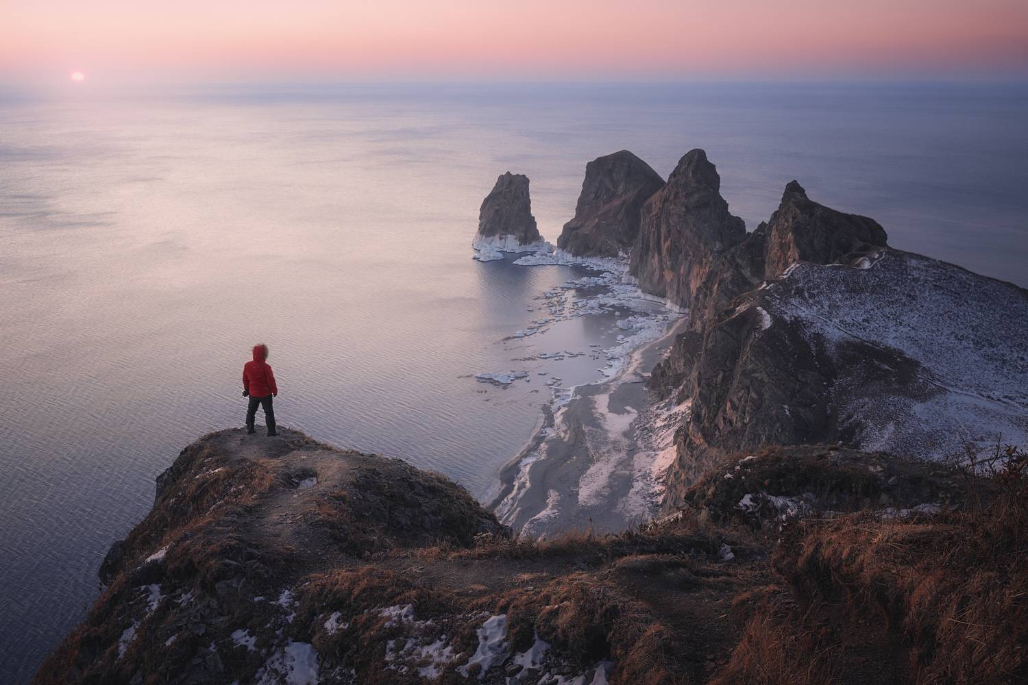 пейзаж, приморье, мыс четырех скал, рассвет, Андрей