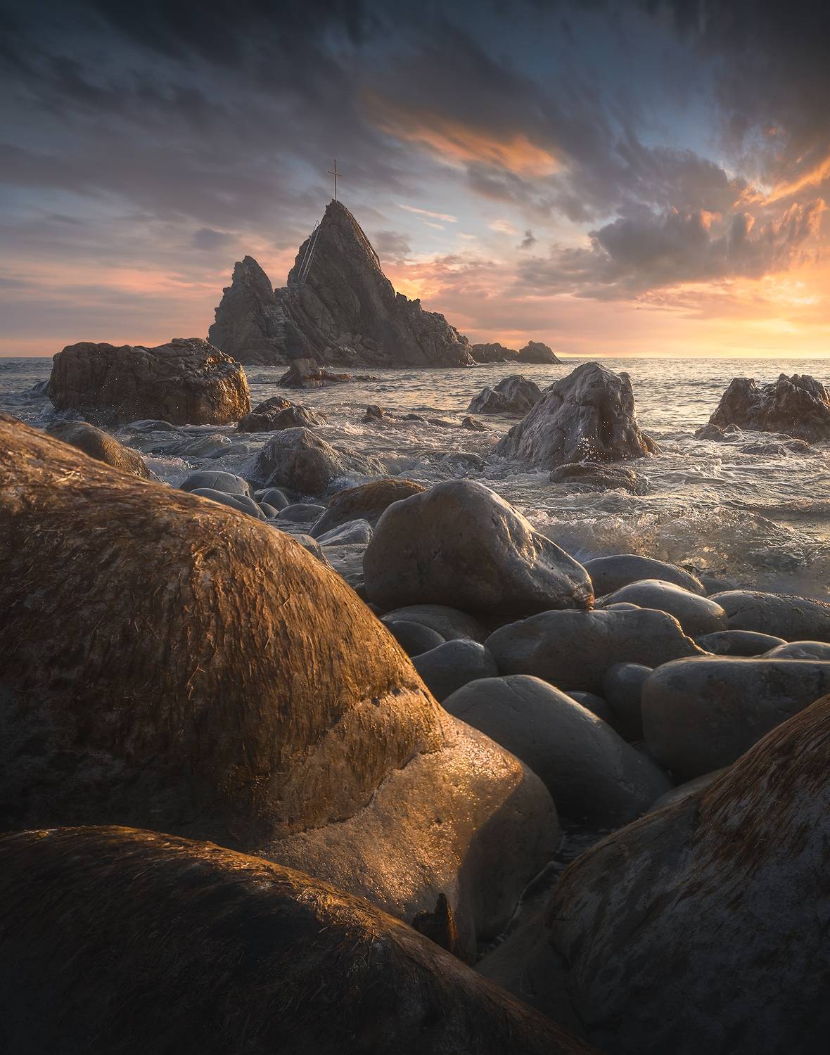 #winter #sea #color #land #nature #sky, Francesco Porzioli