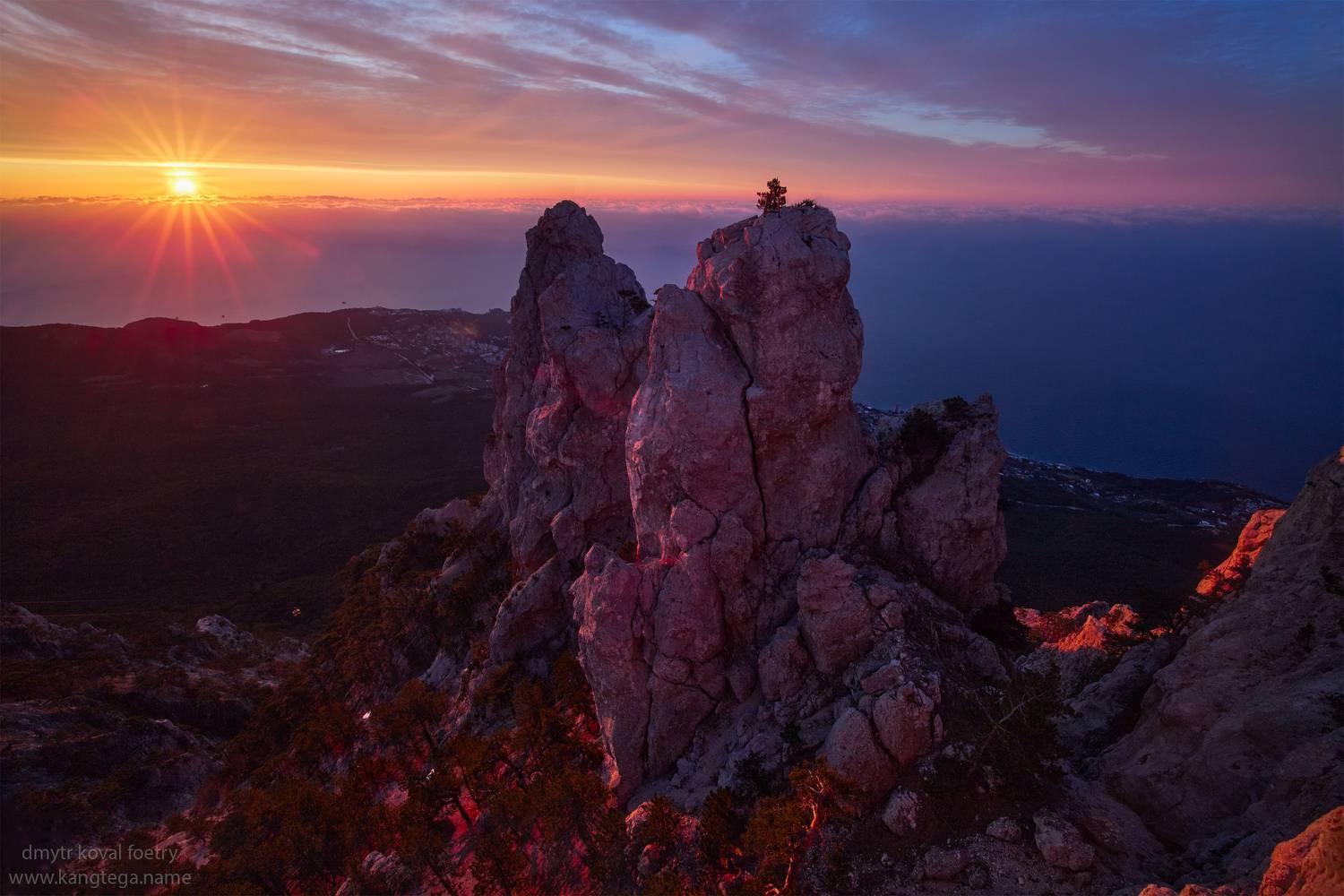 пейзажемагьё, пейзаж-как-виденье, Коваль Дмитр