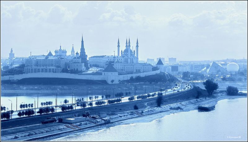 казань, кулешов,город,кремль,казанка, Казань... фото превью