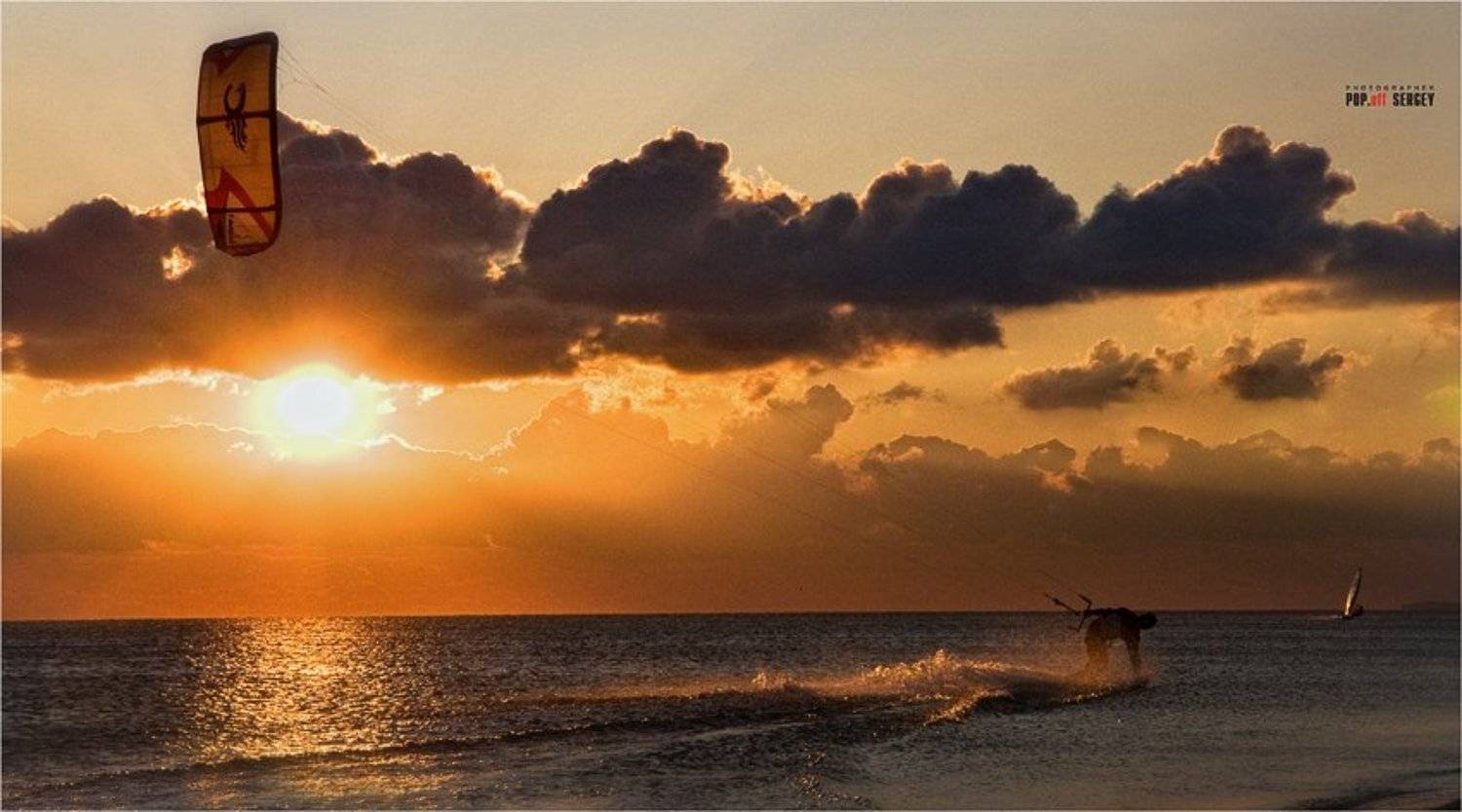 море, пейзаж, кайтбординг, экстрим, POP.off