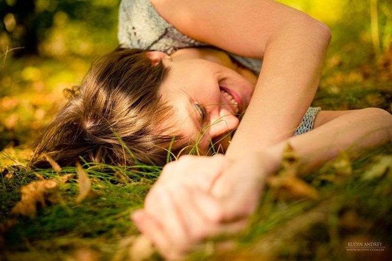 портфолио, портрет, выездная фотосъёмка, фотограф кудин андрей Улыбки осени ... фото превью