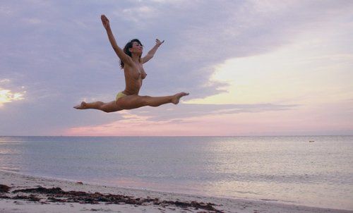 Летающий человек.