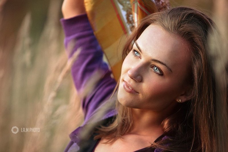 девушка, портрет Настя фото превью