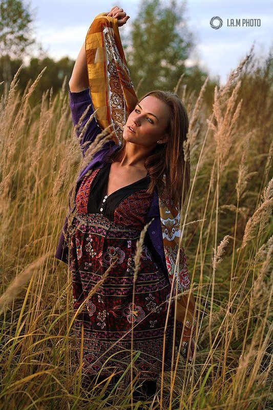 девушка, портрет Настя фото превью