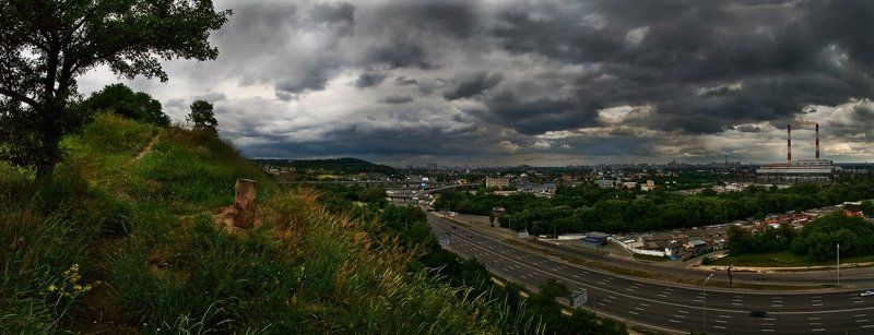 природно-городской пейзаж... фото превью