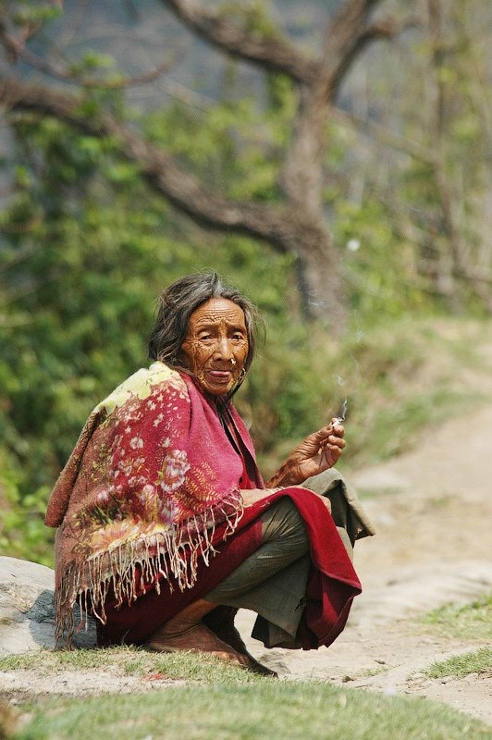 вред, курить, женщина, сигарета, азия, Валерий Кочергин