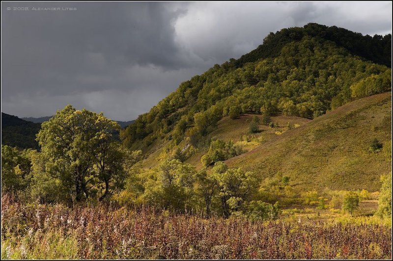 осень,горы,тучи,камчатка Осенняя фото превью