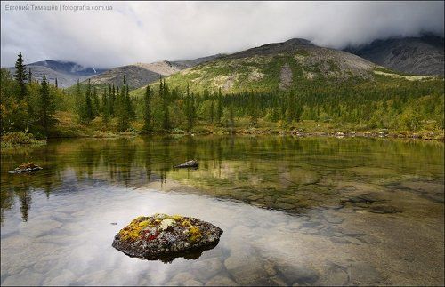 Озеро в долине реки Кунийок