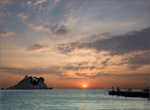 вечерняя рыбалка