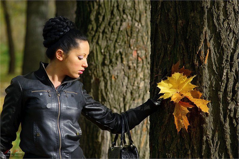 девушка,осень,лавстори ***** фото превью