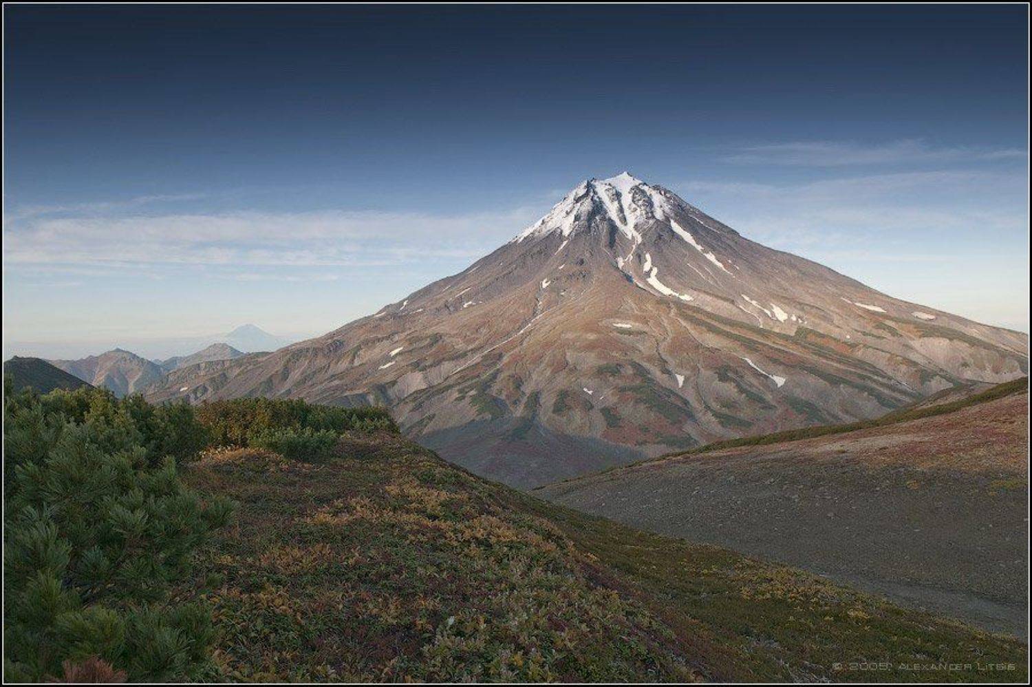 вулкан,горы,склоны,вершина,вилючинский,камчатка, Александр Лицис