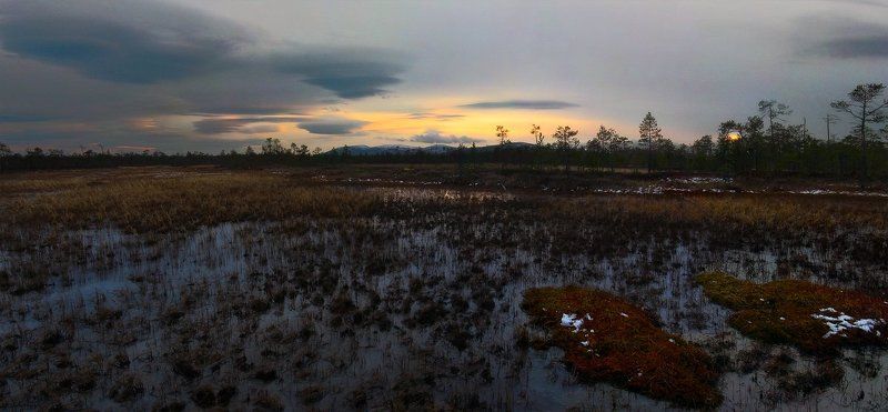 северный урал, гора ялпингнёр, лентикулярные облака Ялпингнёр. Лентикуляция небес фото превью