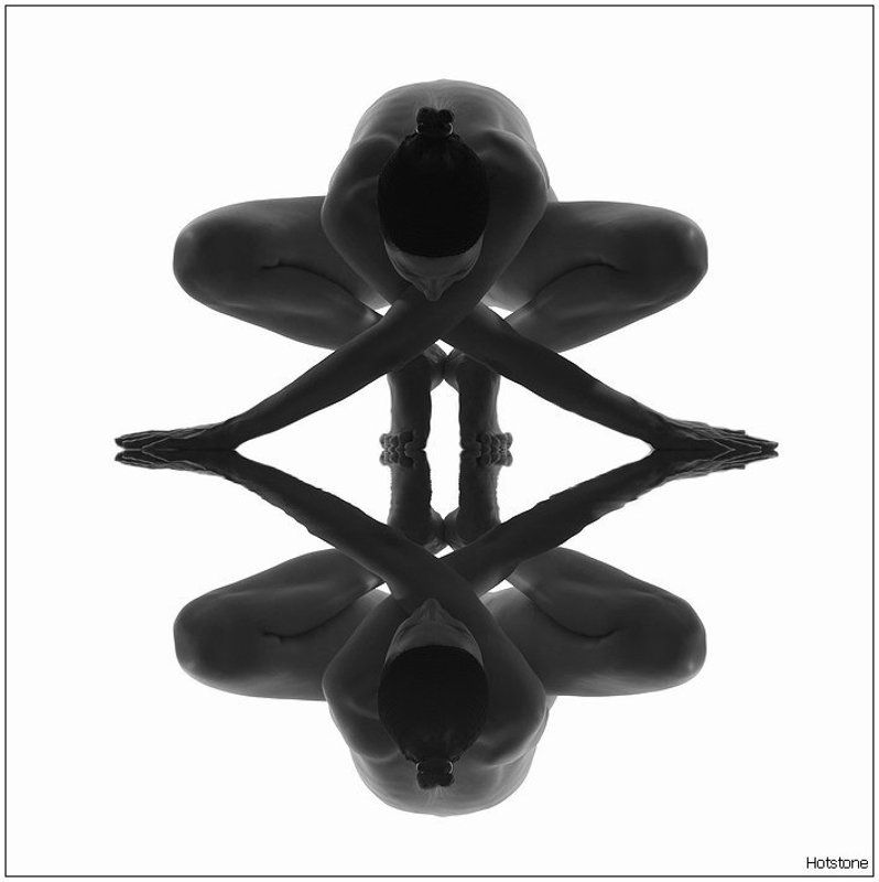 ню, абрис, силуэт *** фото превью