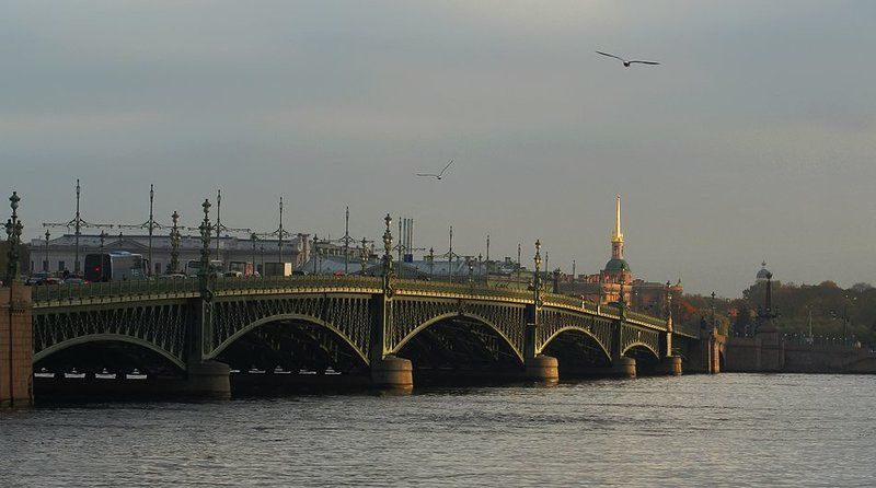 питер, вечер, осень,  лукьяненко Был обычный серый Питерский вечер.... фото превью