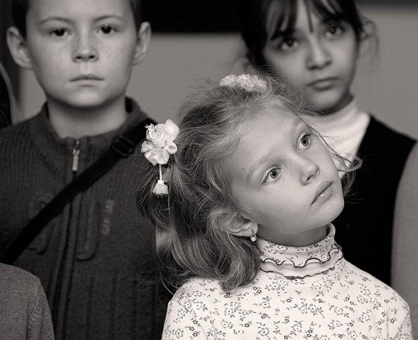 девочка, внимание, сосредоточенность, дети, Андрей Алексеев