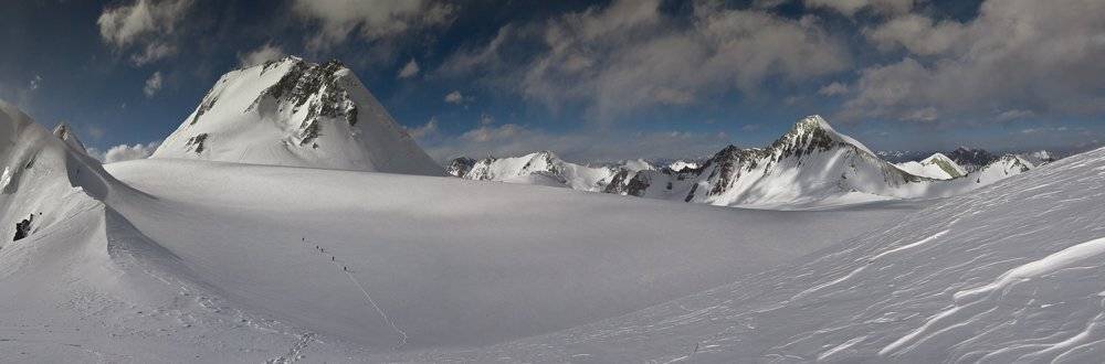 памир 2009, поход,  от перевала юбилейный к перевалу омара хайама, Андрей Chogori Громов