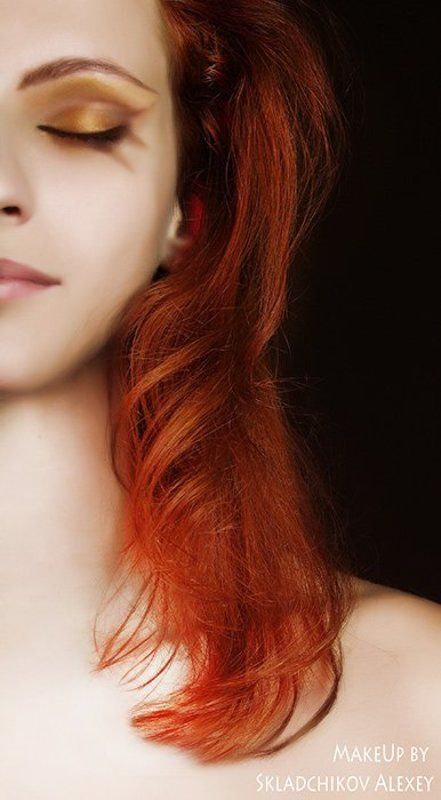 стилист-визажист складчиков алексей, макияж, осень, вика Осенний makeUp фото превью