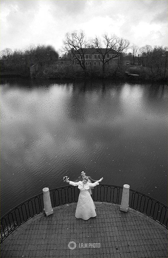 свадьба, пара, женитьба, вода, небо, Артём Саватеев