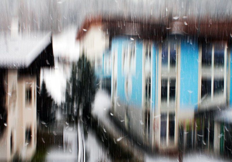 снегопад фото превью