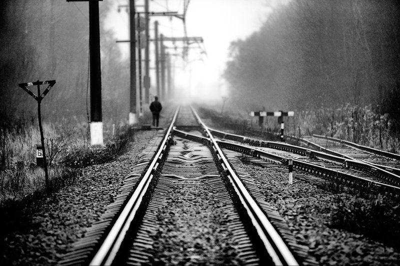 И снова туман на жд фото превью