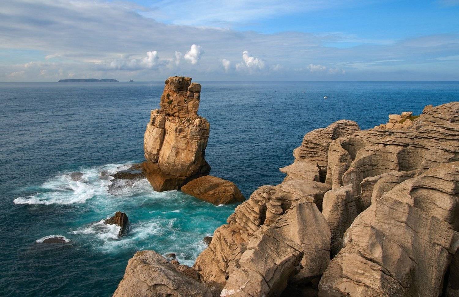 portugal, peniche, berlenga, atlantic, ocean, rock, oxygen77