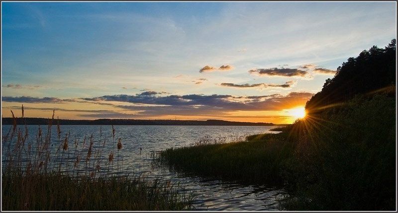 В лучах заката фото превью