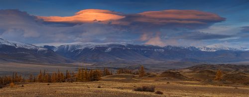 ЗАКАТ НАД КУРАЕМ.