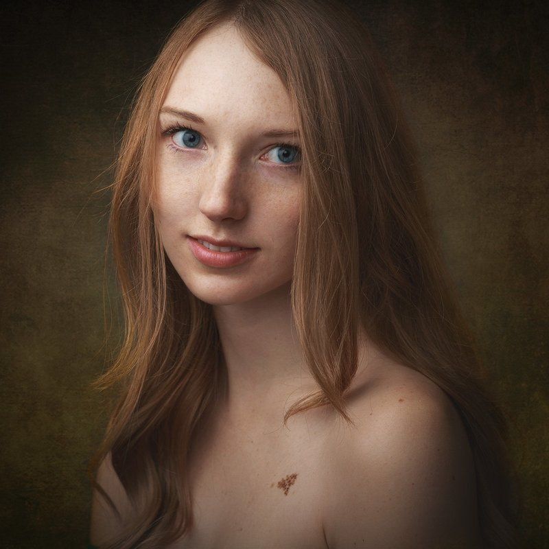 портрет, девушка,студия, 2015 Настя Новосадова фото превью