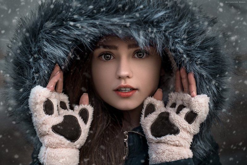 50mm, Art, Beautiful, BegmaD, D610, Dantar90, Eyes, Girl, Hair, Model, Nikon, Photo, Portrait, Snow Diana фото превью