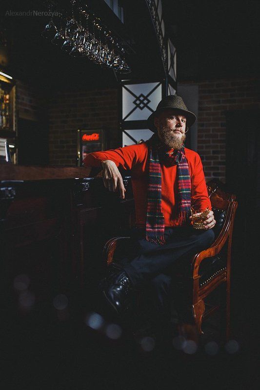 Brutal, Evening, Face, Man, Portrait, Pub, Serios, Нерозя, Паб, Портрет, Серьезный, Человек In pub фото превью