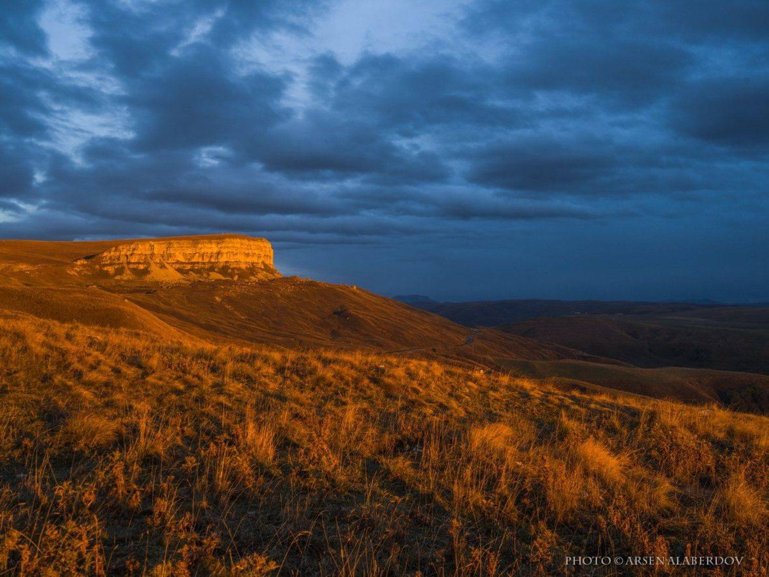 Вечер, Вечернее небо, Закат, Облака, Перевал, Свет, Средний формат, Арсен Алабердов