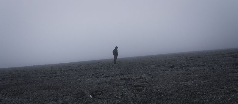 Плато Кукисвумчорр в тумане. фото превью
