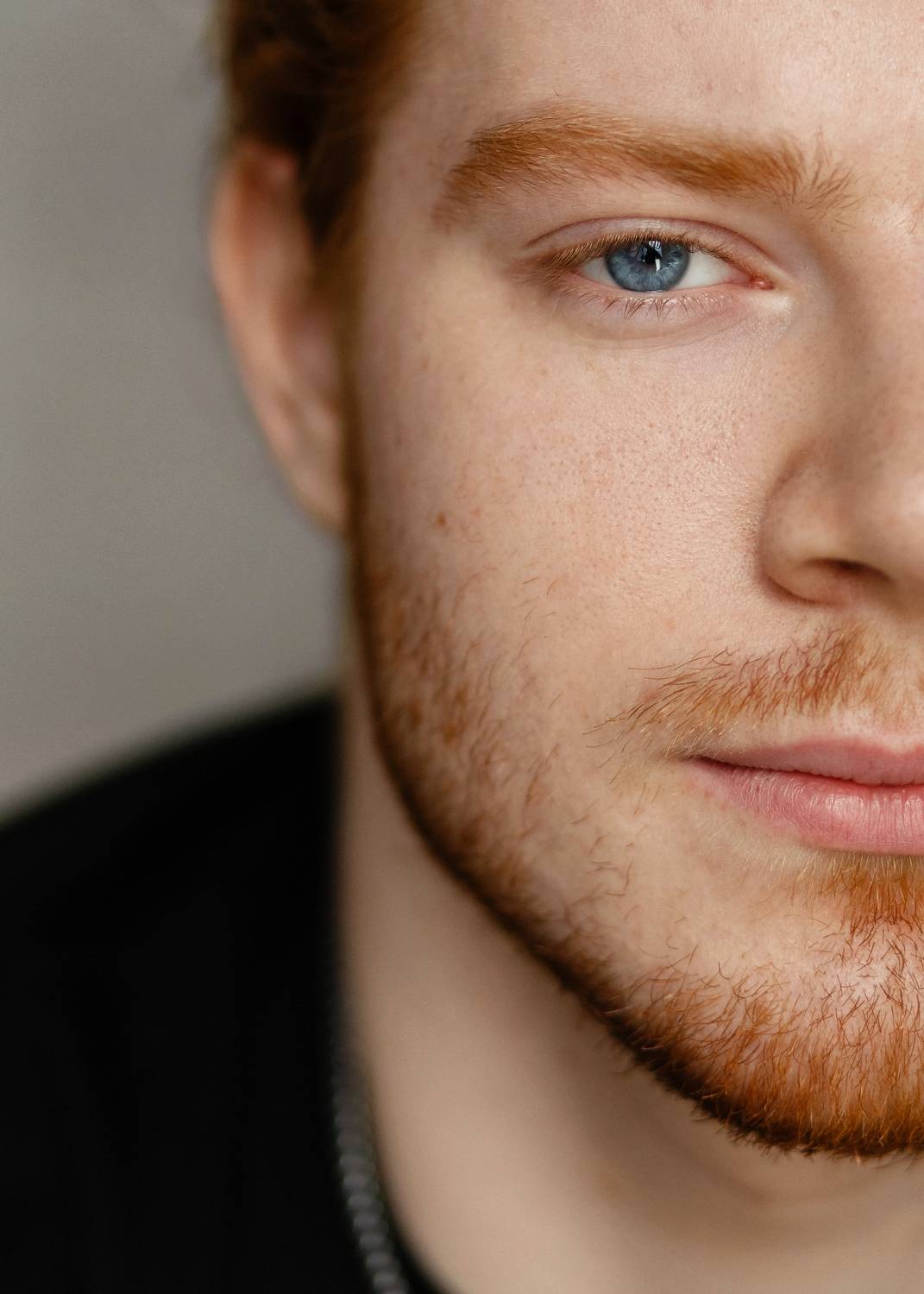 крупный портрет, глаза, мужской портрет, мужская фотосессия, мужской фотограф, рыжий, Мега Диана