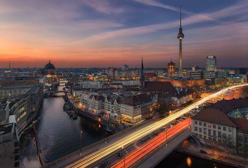 Вечерний Берлин / Evening in Berlin