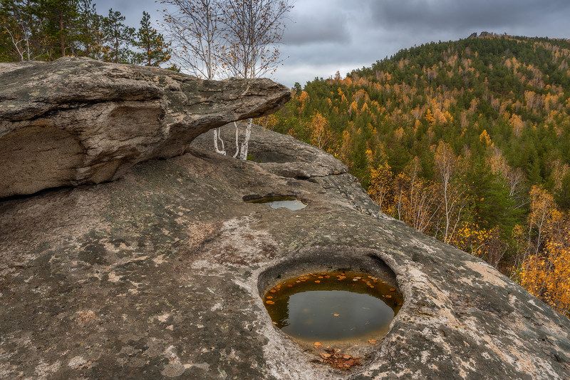 аракуль, скалы, горы, природа Аракульский шихан осенью фото превью