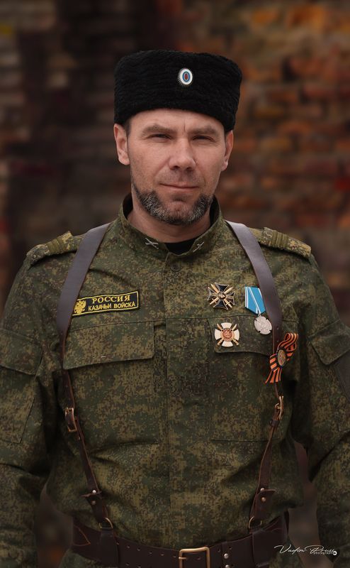 казак, портрет, мужчина, Мамоново, военный, Россия, Калининградская область, фотография, 2022, Cossack, portrait, man, Mamonovo, military, Russia, Kaliningrad region, photography Казак. фото превью