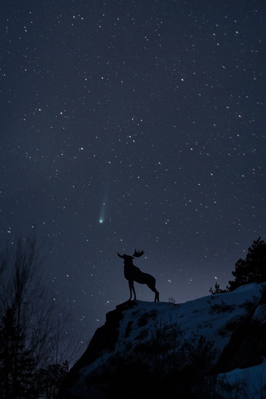 комета, понса-брукса, pons-brooks, космос, урал Где-то в космосе летит... фото превью